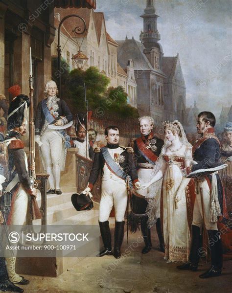 Napoleon Receiving The Queen Of Prussia Tilsit William Gosse Fl1814