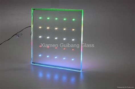 Led Laminated Glass With Ornamental Properties And Excellent Safety Performance Gb0004