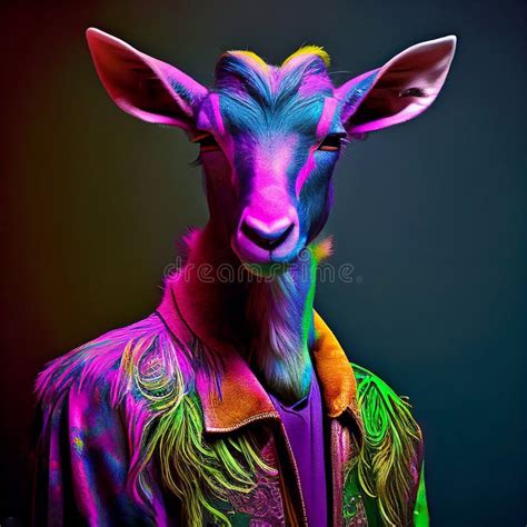 Realistic Lifelike Goat Fluorescent Electric Highlighters Ultra Bright