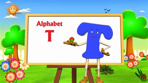 Some songs have two versions but if you cannot find what you are looking for please check out the list of other children's songs at the end of. Letter T Song - 3D Animation Learning English Alphabet ABC ...