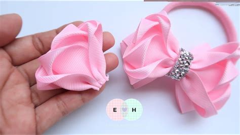 Use them as return gifts too! Amazing Ribbon Bow - Hand Embroidery Works - Ribbon Tricks & Easy Making... | Bows diy ribbon ...