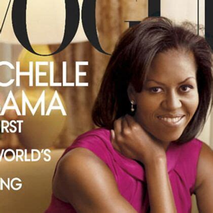Photo Michelle Obama Illumine La Une De Vogue Gala