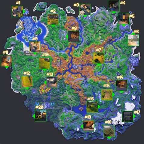 All Bunker Chest Locations In Fortnite Chapter Season Pro Game Guides