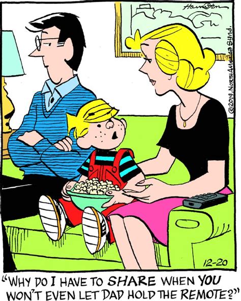 Dennis The Menace For 12202019 Dennis The Menace Cartoon Dennis