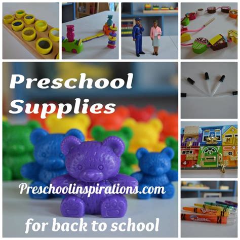 Preschool Supplies For Back To School Preschool Supplies Preschool