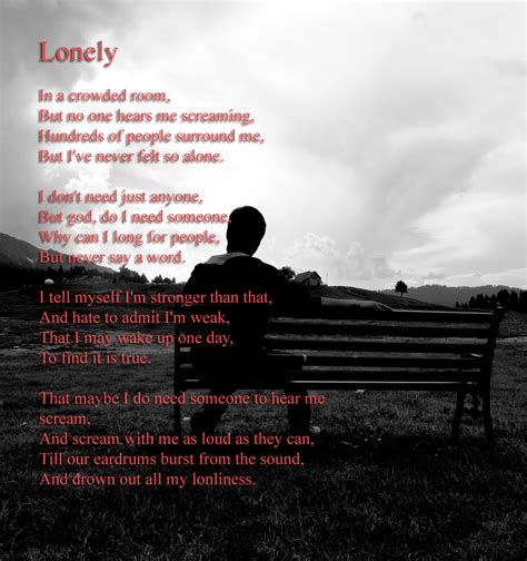 Loneliness Poems And Quotes Quotesgram