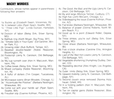 Check spelling or type a new query. Wackie Wordies #42