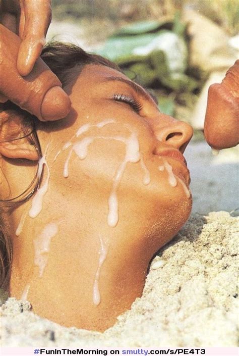 Girl Buried In The Sand Gets A Double Facial Facial Buried In