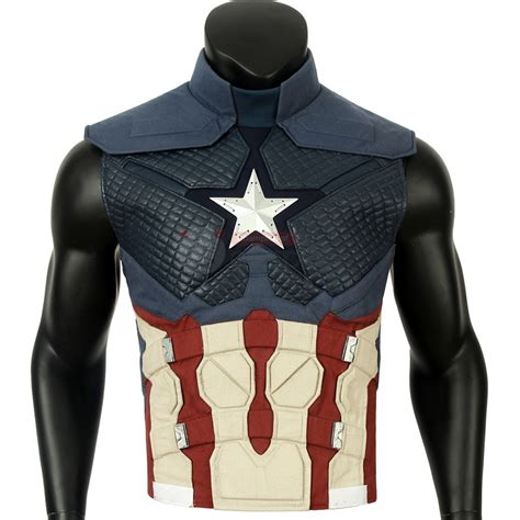 Captain America Costume Avengers Endgame Steve Rogers Improved Version
