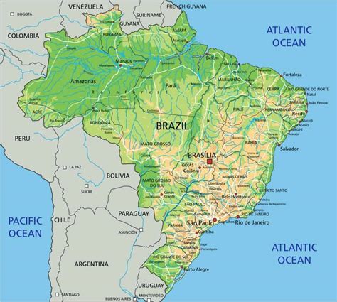 Descargar Mapa De Brasil Politico Fisico Y Mudo Universo Guia