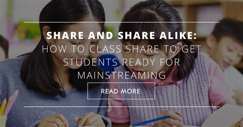 Share And Share Alike How To Class Share To Get Students Ready For
