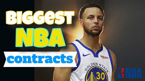 Highest Paid Nba Players All Time Largest Nba Contract Youtube