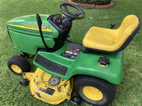 John Deere Lx277 Lawn Mower Tractor With 48” Cutting Deck Or D100