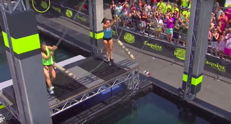 Both Kacy Catanzaro And Joy Strickland Almost Took A Plunge During This