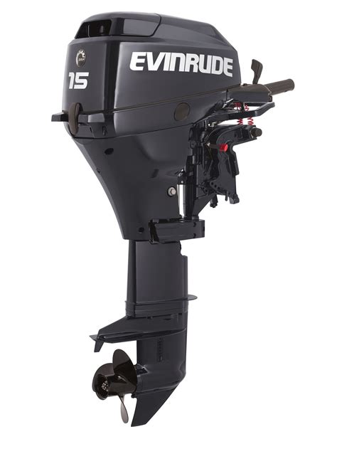 Check spelling or type a new query. New Evinrude 15hp 4 Stroke Outboard Motor Tiller 15" Shaft Engine Electric Start Auctions - Buy ...