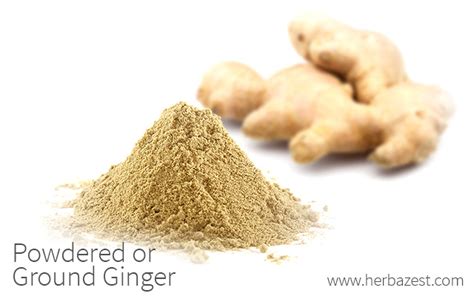 Powdered Or Ground Ginger Herbazest