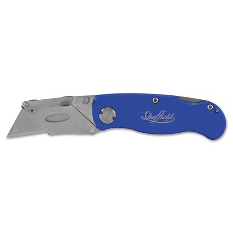 Sheffield Folding Lockback Knife 1 Utility Blade 2 Blade 35