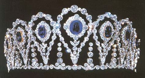 Marie Poutines Jewels And Royals Sapphire And Diamond Tiaras