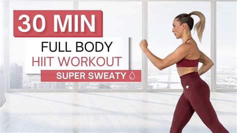 30 min spicy full body hiit workout 🔥 intense cardio and strength no equipment no repeats