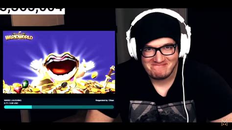 Mini Ladd Reacts To Wario Laughing Youtube