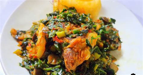 Nigerian Vegetable Soup Recipe Vegetarian Foodys
