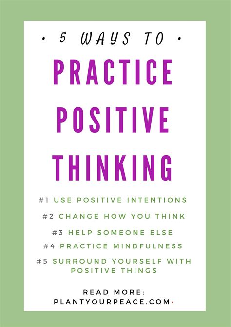 5 Ways To Practice More Positive Thinking Positivity Finding Motivation