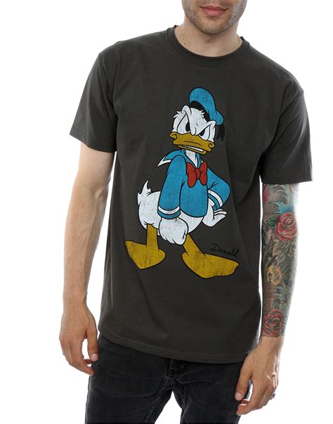 Your email address will not be published. Disney Men's Donald Duck Angry T-Shirt | eBay