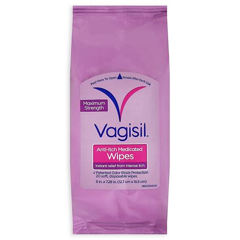 Vagisil Vagisil 20 Count Anti Itch Medicated Wipes Reviews Makeupalley