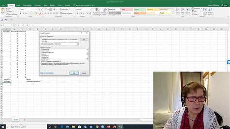 I'm currently using the ms 2013 version. Simple Descriptive Statistics with Excel - YouTube