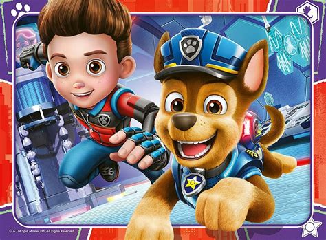 Ravensburger Paw Patrol The Movie 4 In A Box Jigsaw Puzzle Set Age 3