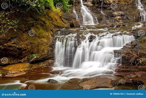 Silky Waterfall Stock Photo Image Of Indiaexplorer Incredible 78836744