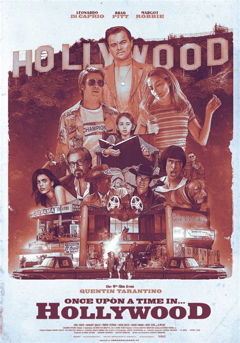 Once Upon A Time In Hollywood Posterspy