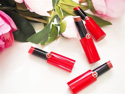 Giorgio Armani Ecstasy Shine Lipsticks Beauty Geek Uk
