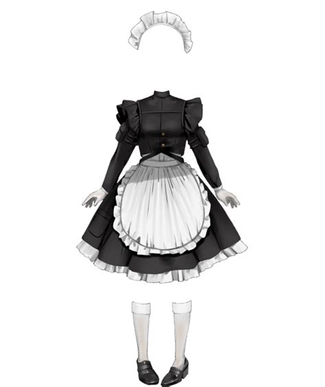 French Maid Outfit Ibispaint