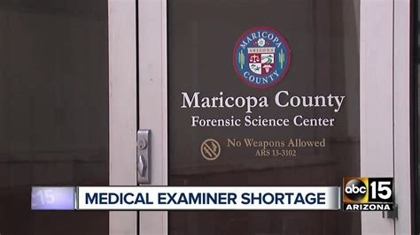 Maricopa County In Need Of Medical Examiners Youtube