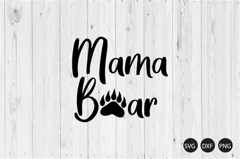 Mama Bear Svg Bear Svg Crella