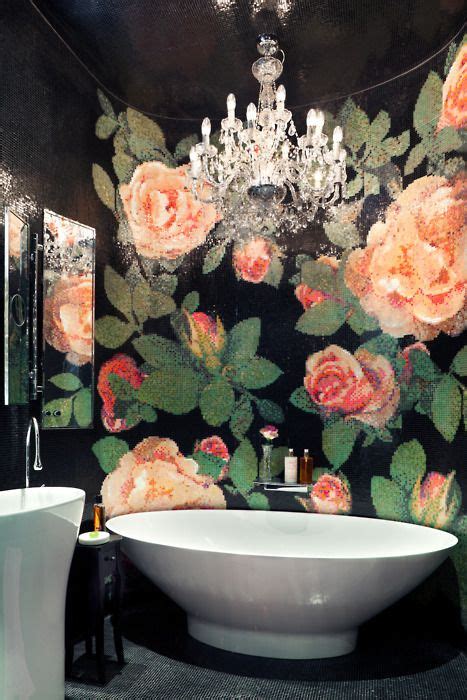 The Village Idiot Floral Bathroom Beautiful Bathrooms Decor