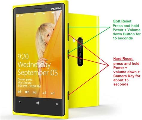How To Soft Reset Or Hard Reset Nokia Lumia Factory Reset