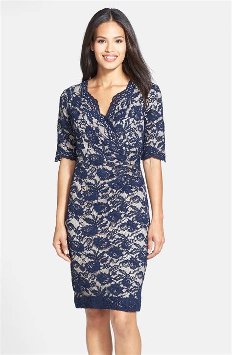 Donna Ricco Lace Sheath Dress Nordstrom