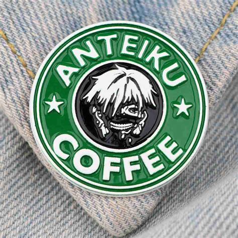 Tokyo Ghoul Anteiku Coffee Enamel Pin Distinct Pins