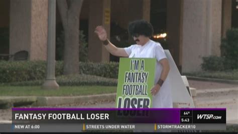 Fantasy Football Loser Gets Embarrassing Public Punishment