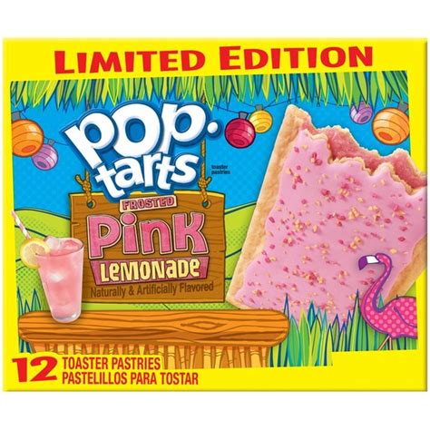 Kellogg S Pop Tarts Limited Edition Frosted Pink Lemonade Toaster Pastries 21 1 Oz Instacart
