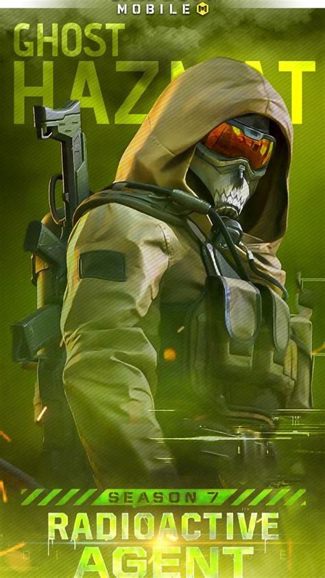 Call Of Duty Ghost Hazmat Season 7 Radioactive Agent 4k Wallpaper