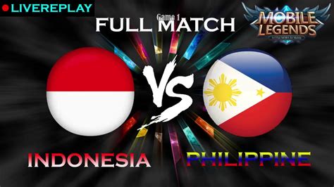 Indonesia Vs Philippine Full Match 1 Juni 2017 Youtube