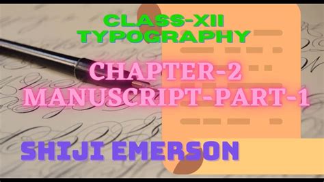 Class Xii Typographyunit 2 Manuscriptproof Correction Signs Youtube