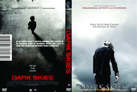 Dark Skies 2013 R0 Custom Movie Dvd Cd Label Dvd Cover Front Cover