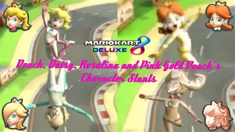 Mario Kart Deluxe Peach Daisy Rosalina And Pink Gold Peach S