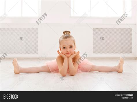 little ballerina split image and photo free trial bigstock