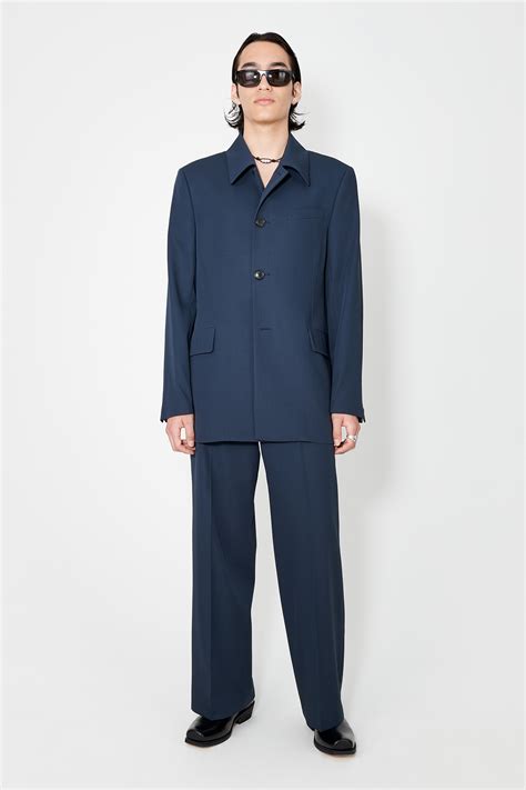 Our Legacy - Carp Blazer Phantom Blue Summer Wool