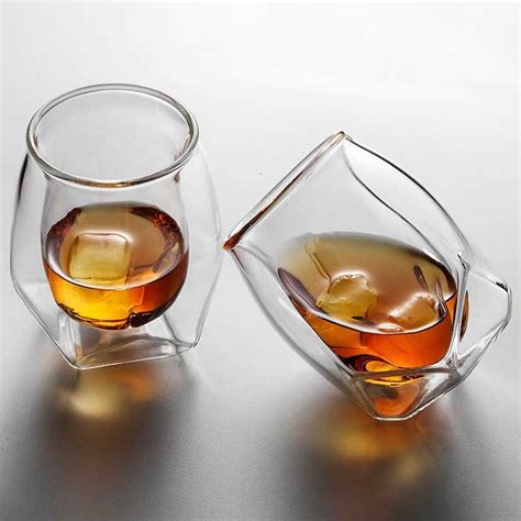 scotch double wall whiskey glass best winemaster r grandado